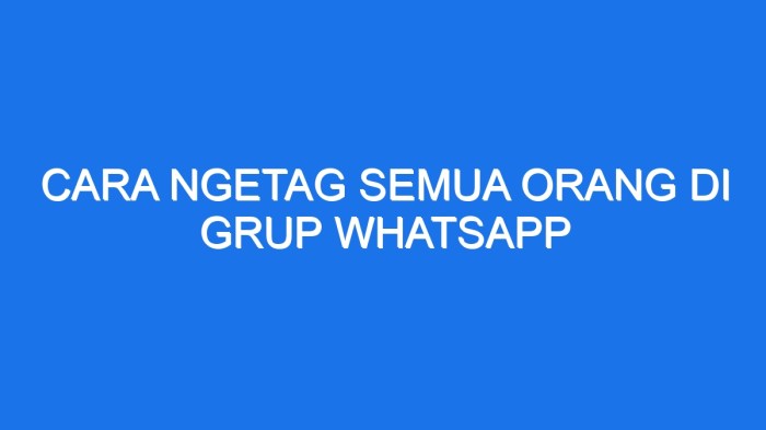 Cara Nge-tag Orang di Story WhatsApp