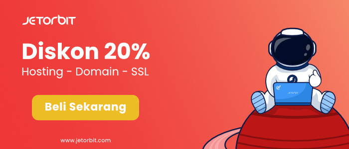 Cara Jetorbit Web Hosting Terbaik di Indonesia