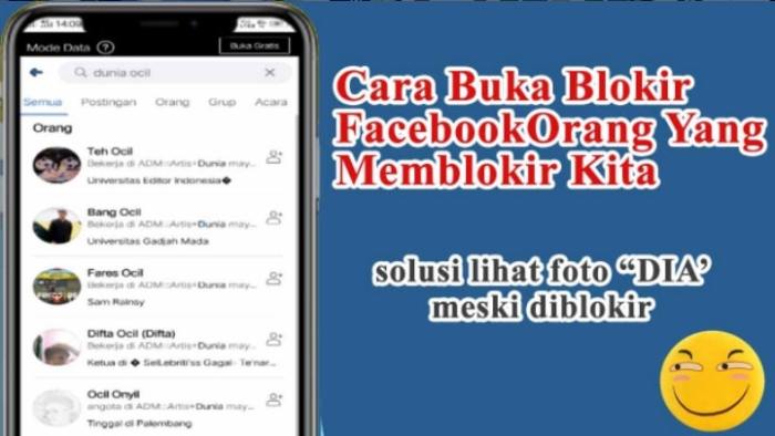 Cara Mengetahui Akun yang Memblokir Kita di FACEBOOK