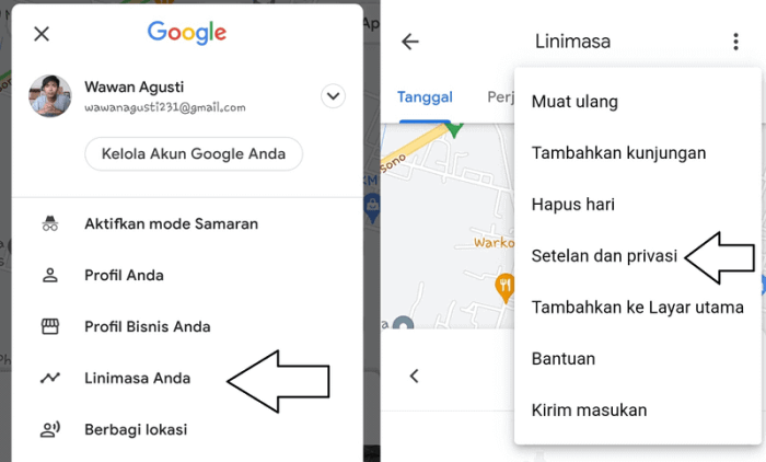 Cara Hapus Alamat Maps yang Simple