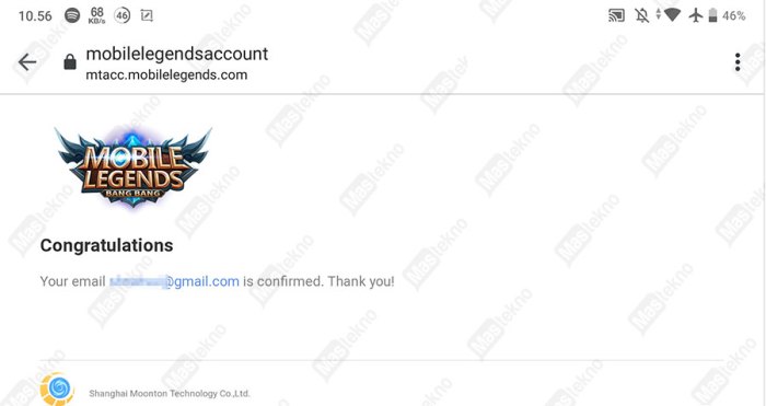 Cara Unbind Akun Moonton Mobile Legends
